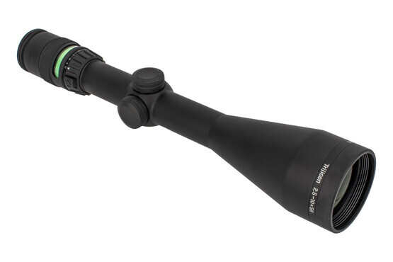 Trijicon Accupoint 2.5-10x56 Riflescope features the green duplex crosshair reticle
